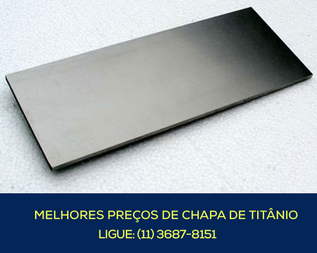 Chapa de Titânio